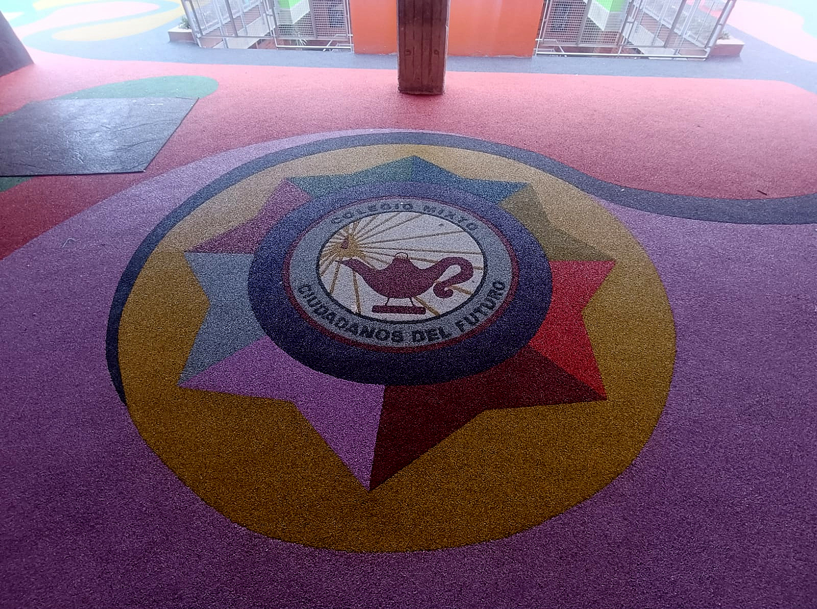 PISO DE COLORES EN EPDM